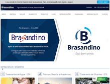 Tablet Screenshot of brasandino.com.br